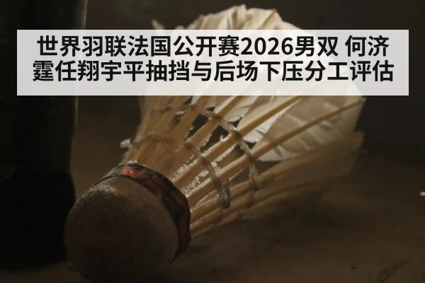 世界羽联法国公开赛2026男双 何济霆任翔宇平抽挡与后场下压分工评估